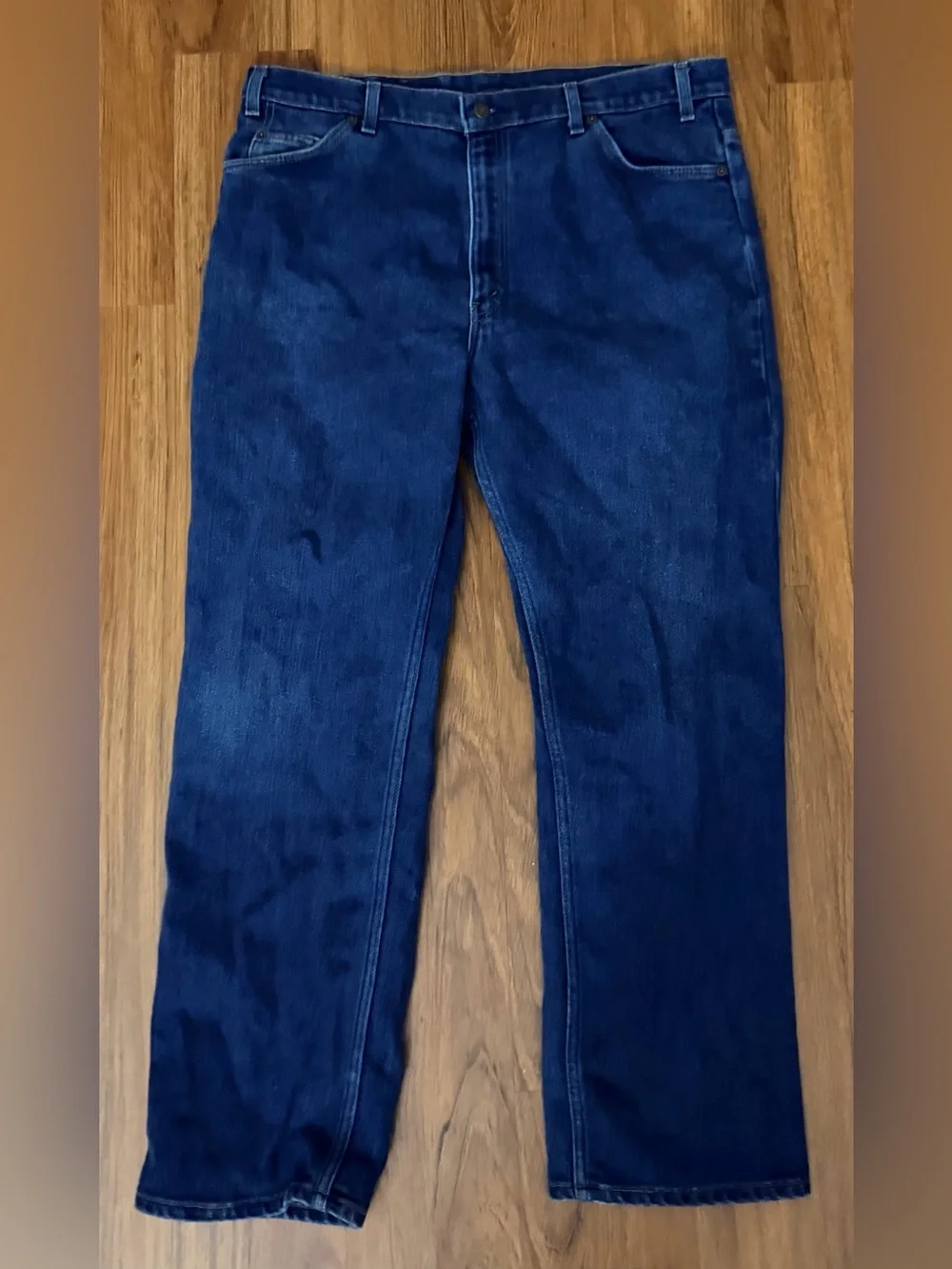 Vintage Levi’s 509 2017 Dark Denim Jeans Red Tab Men’s 42x30.5 Made in USA 80’s